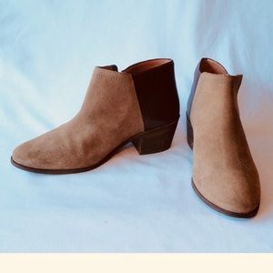 Madewell Charley Bootie : Two-toned